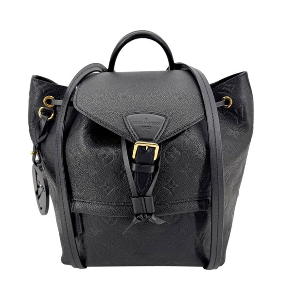 Louis Vuitton  Montsouris NM PM Monogram Empreinte Backpack Black - Picture 1 of 16